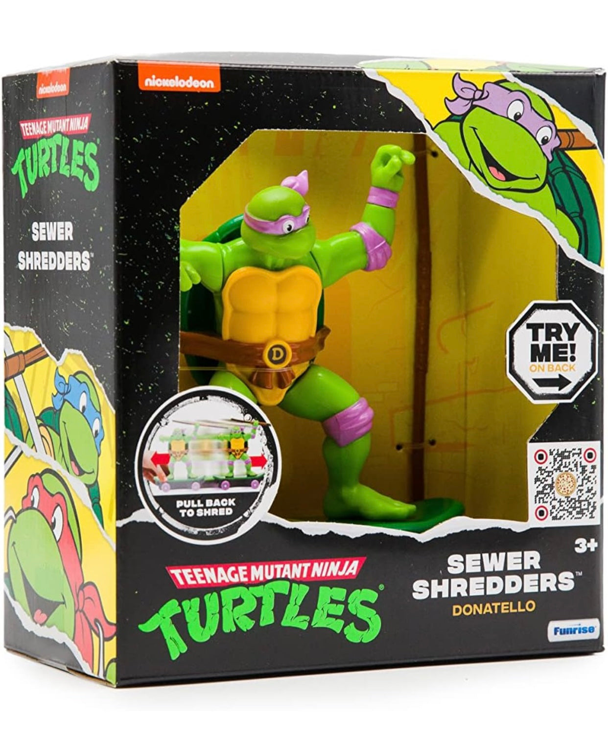 Tortugas ninjas - Donatello en patinetas