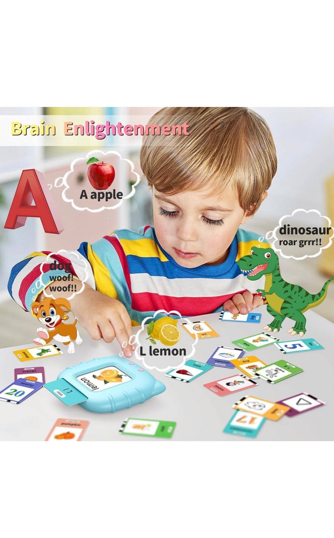 Juguete de Aprendizaje - Tarjetas de aprendizaje (Ingles)