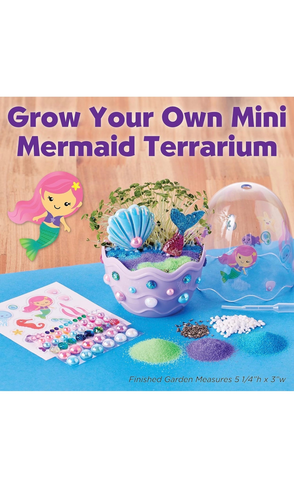 Mini Garden 🪴 Terrario de Sirena