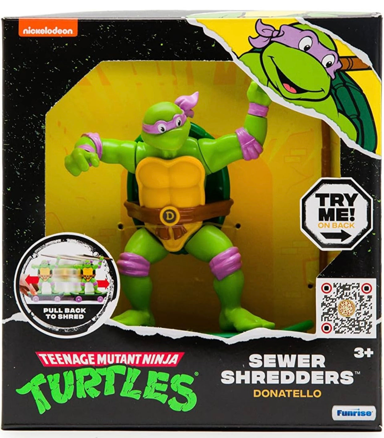 Tortugas ninjas - Donatello en patinetas