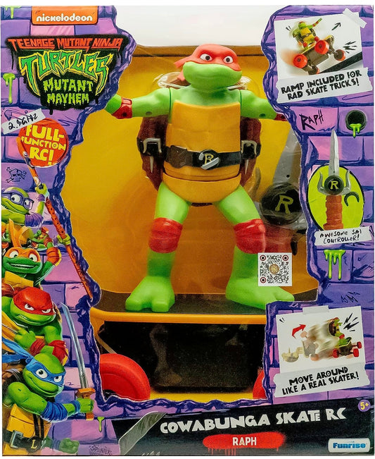 Tortugas Ninjas Cowabunga Skate a control remoto!