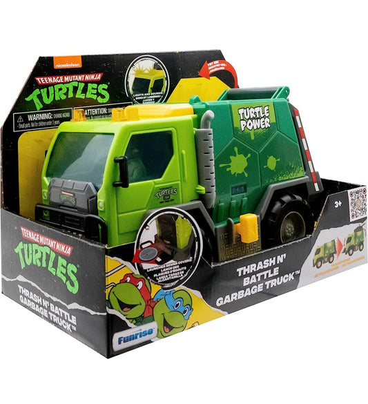 Tortugas Ninjas - Camión de Basura con Luces y sonidos
